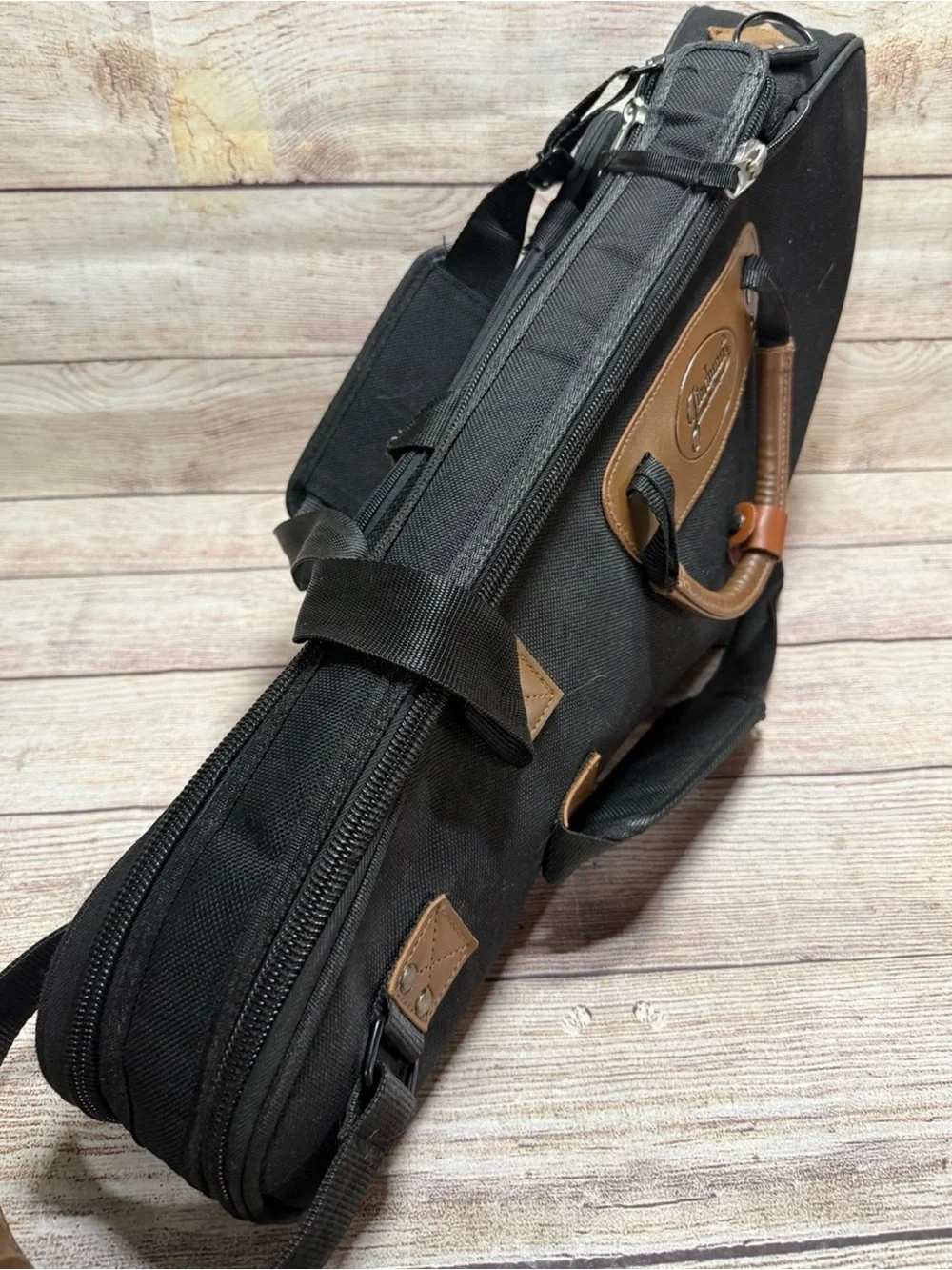 Black & Brown Alto Saxophone Soft case protection - Padded Carrying Case